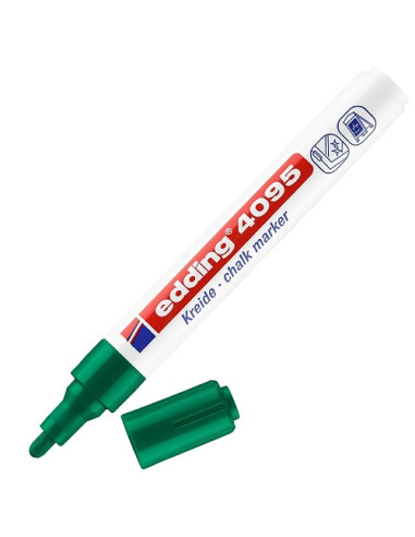 ROTULADOR TIZA EDDING 4095 VERDE Unidad