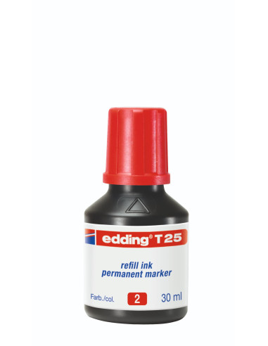 TINTA EDDING T25 ROJO