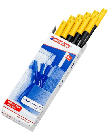 ROTULADOR EDDING 1200 AMARILLO Caja...