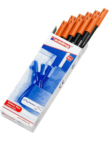 ROTULADOR EDDING 1200 NARANJA Caja 10...
