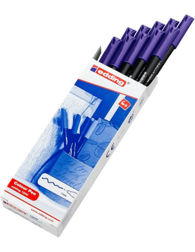 ROTULADOR EDDING 1200 VIOLETA Caja 10...