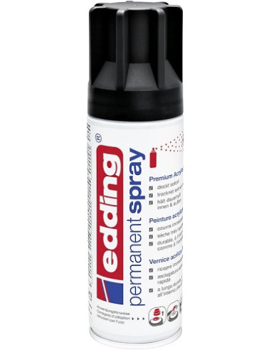 SPRAY EDDING 5200 PINTURA ACRILICA NEGRO