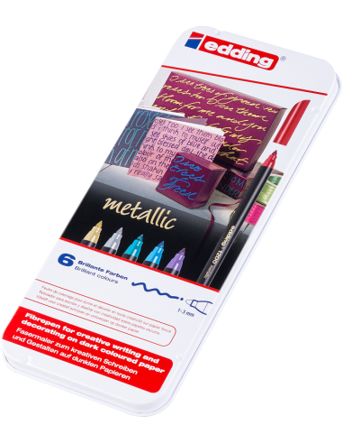 ROTULADOR EDDING 1200 METALICOS 6...