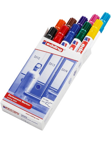 ROTULADOR EDDING 3000 SURTIDO 10 colores