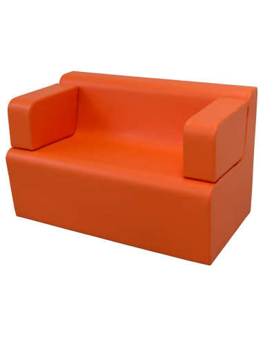 SOFÁ LACTANCIA DOBLE CON APOYABRAZOS