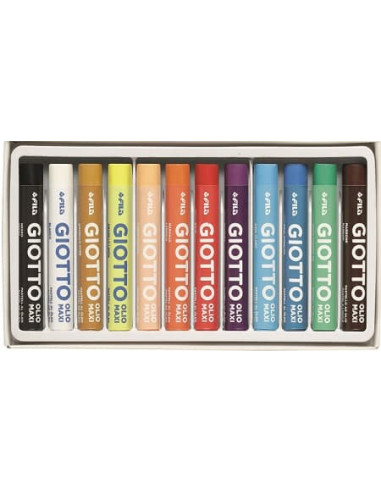 PASTEL OLEO GIOTTO OLIO 12 colores