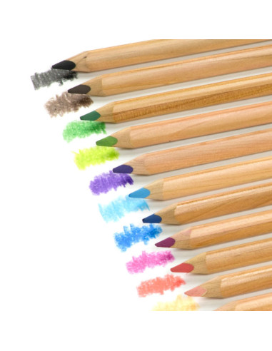 LÁPICES COLORES ALPINO TRI 12 colores