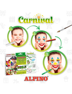 MAQUILLAJE ALPINO CARNAVAL 2