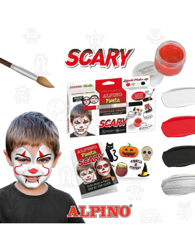 MAQUILLAJE ALPINO SCARY