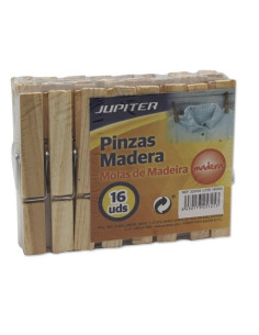 PINZAS DE MADERA NATURAL 9... 2
