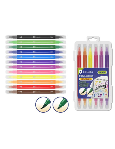 ROTULADORES DOBLES PARA LETTERING 12...