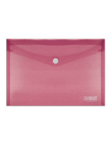 SOBRE CON BROCHE A5 10 ud ROJO