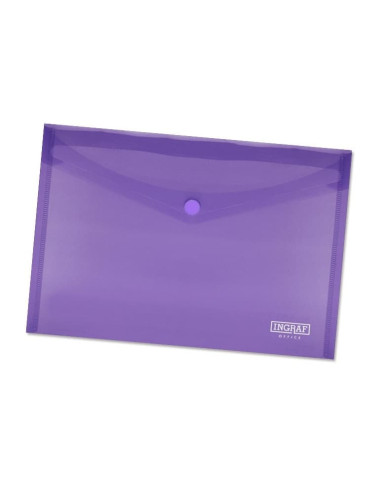 SOBRE CON BROCHE A5 10 ud LILA