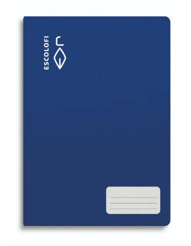 LIBRETA ESCOLOFI Fº 50 H 4x4 AZUL 10 Ud