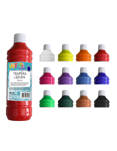 TEMPERA LIQUIDA INFIDI 500 ml VERDE