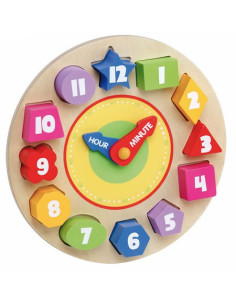 RELOJ PUZZLE MADERA MOLTO 2
