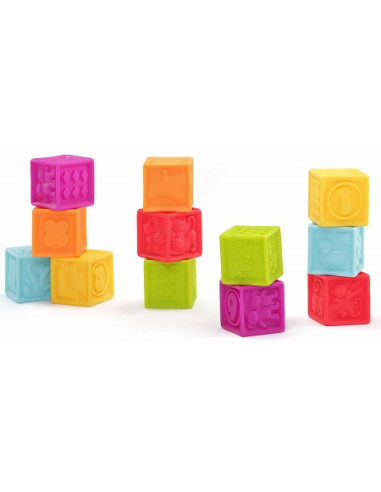 CUBOS SENSORIALES MOLTO 12 Uds.