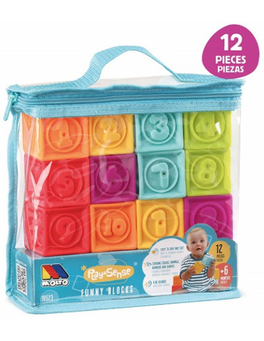 CUBOS SENSORIALES MOLTO 12 Uds.