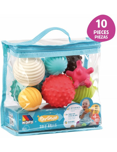 BOLAS SENSORIALES MOLTO 10 Uds