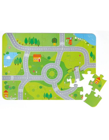 CIUDAD BLOQUES MADERA MOLTO 79 piezas