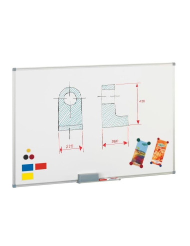 PIZARRA ACERO LACADO 60 x 90 CM.