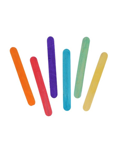 PALOS MADERA MEDICO COLORES 150 x 18...