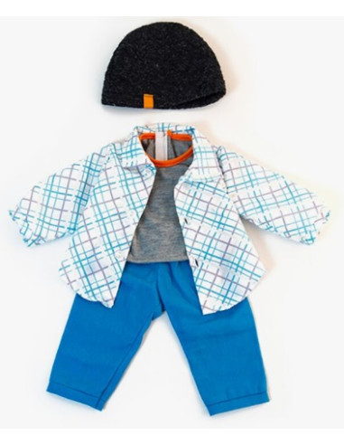 CONJUNTO ENTRETIEMPO AZUL MUÑECO...