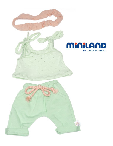 CONJUNTO MUÑECA FOREST 38 cm. MINILAND