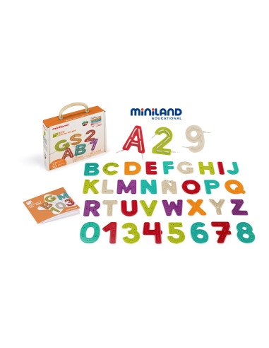 LETRAS Y NÚMEROS PARA HILAR MINILAND