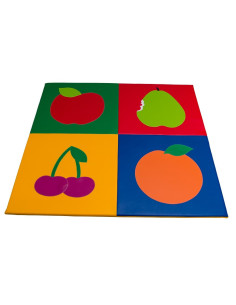 TAPETE FRUTAS 130 x 130 x 3...