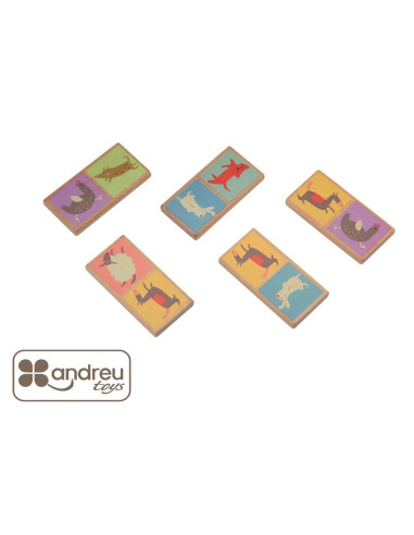 DOMINÓ ECO ANIMALES ANDREU TOYS