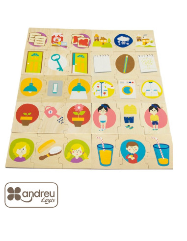 PUZZLE SECUENCIAS TEMPORALES ANDREU TOYS