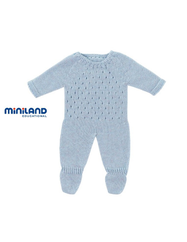 PIJAMA PUNTO AZUL 38 cm. MINILAND