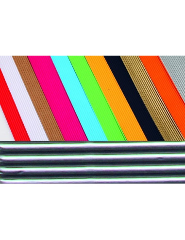 CARTON ONDULADO PLATA 10 h 50x70 cm