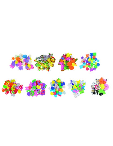 FIGURAS GOMA EVA ADHESIVA GEOMETRIC