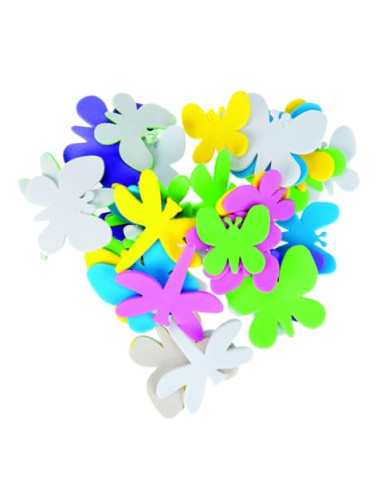 FIGURAS GOMA EVA ADHESIVA MARIPOSAS...