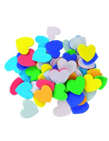 FIGURAS GOMA EVA ADHESIVA FLORES