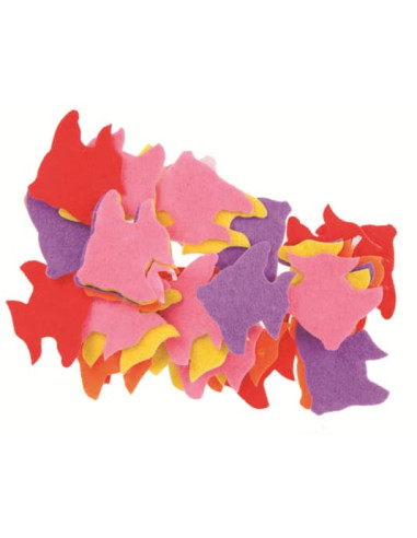 FIGURAS GOMA EVA ADHESIVA PECES