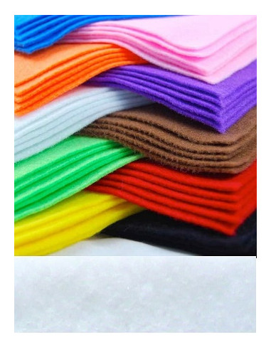 FIELTRO BLANCO 23x30 cm 10 hojas