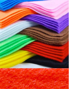 FIELTRO NARANJA 23x30 cm 10...