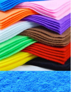 FIELTRO AZUL MEDIO 23x30 cm...