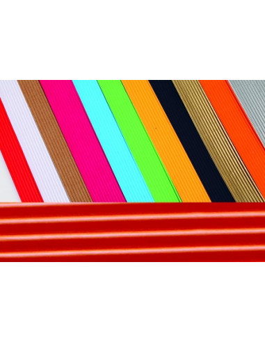 CARTON ONDULADO ROSA 10 h 50x70 cm