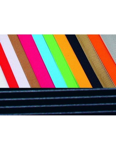 CARTON ONDULADO NEGRO 10 h 50x70 cm