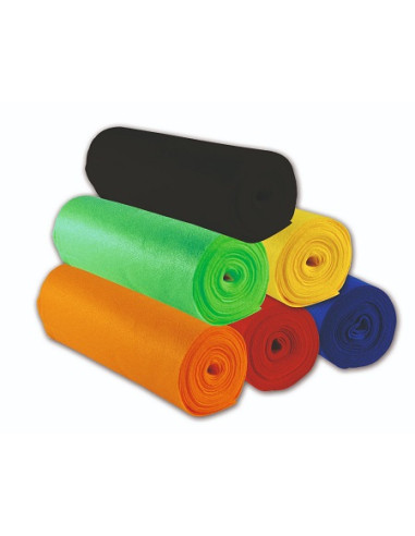 FIELTRO AMARILLO ROLLO 45 cm x 5 m.