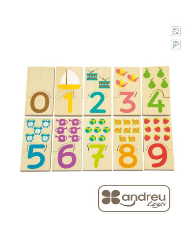 ENCAJABLES NÚMEROS ANDREU TOYS