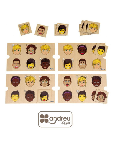 EXPRESIONES FACIALES ANDREU TOYS
