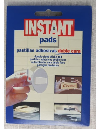 PASTILLAS ADHESIVAS INSTANT PADS