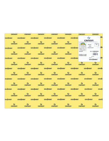 CARTULINA CANSON 50x65 AMARILLO LIMÓN...