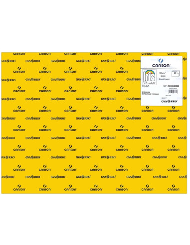 CARTULINA CANSON 50x65 GUALDA 25 h.