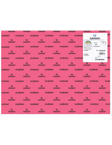 CARTULINA CANSON 50x65 FUCSIA 25 h.